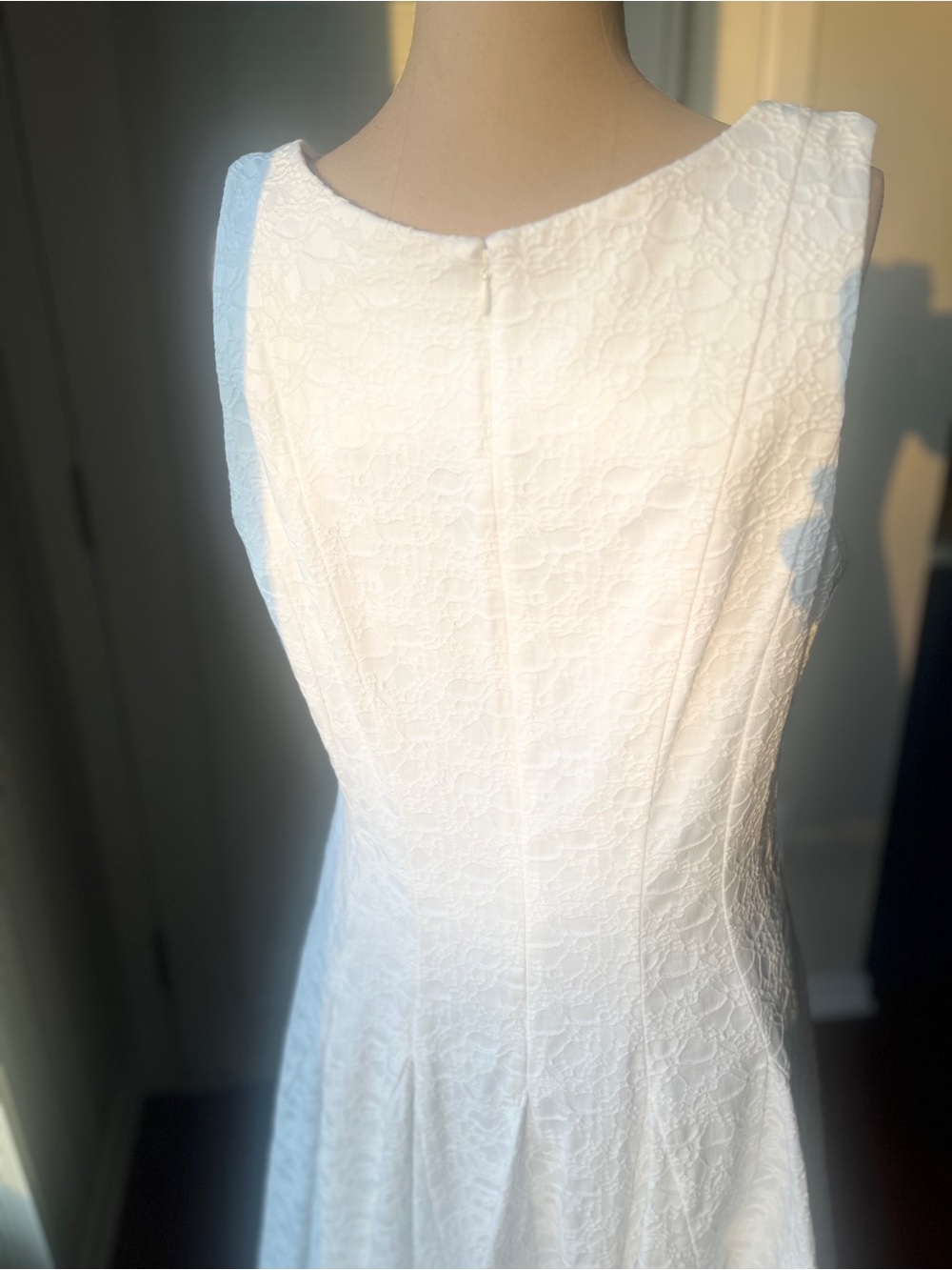 Eliza J White Lace Fit-and-Flare Mini Dress - Picture 5 of 6